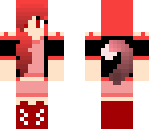 red kitty girl