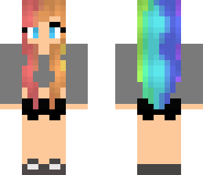 rainbow girl