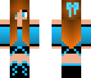 blue girl