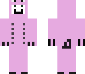 person in a pig