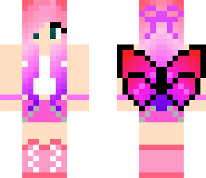 pink fairy tomboy girl