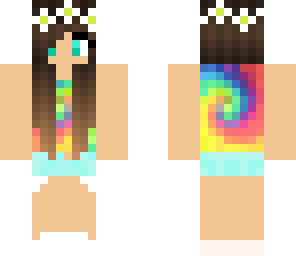tye dye tumbr girl edit