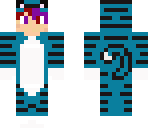 blue cat boy