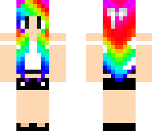 rainbow hair tumblr