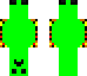 upside down exploding creeper