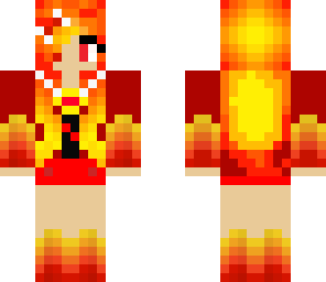 shy fire princess