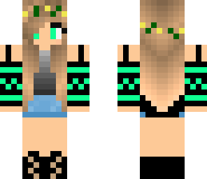 mint green country girl