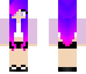purple girl