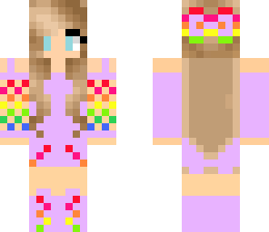 rainbow girl