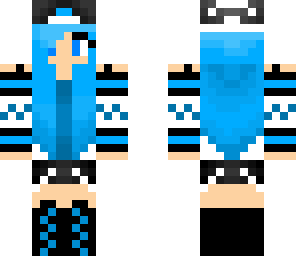 blue girl