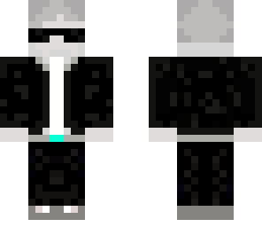 black white cool guy