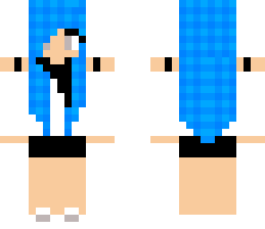 blue girl