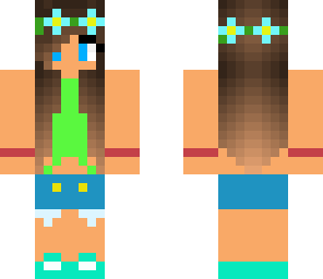 summer teen girl