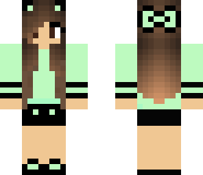 cute mint girl