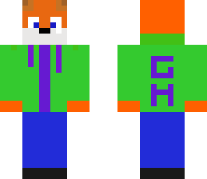 green fox hoodie