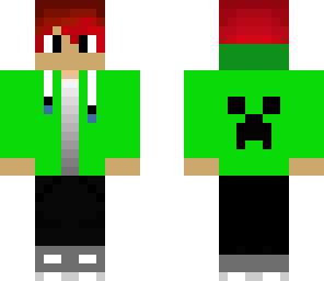 chico de chaqueta verde