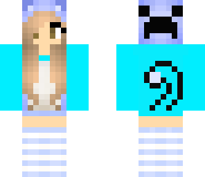 cat girl blue