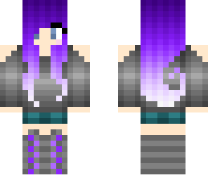purple hair