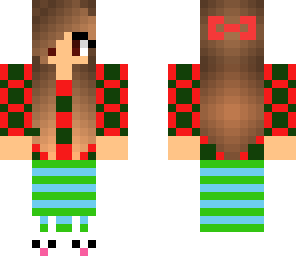 cute cristmas girl skin misskitty