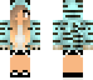 blue tiger girl