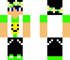 boy with flower crown