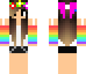 rainbow girl