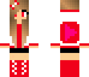 red girl youtuber