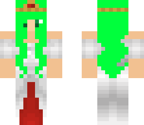 green hair queen