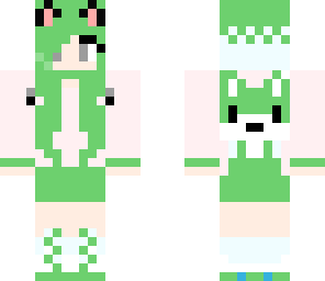 green fox girl