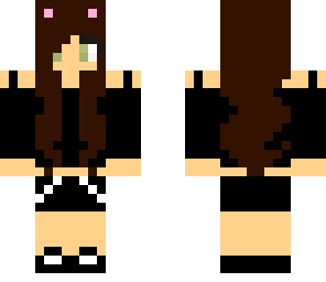 goth cat girl