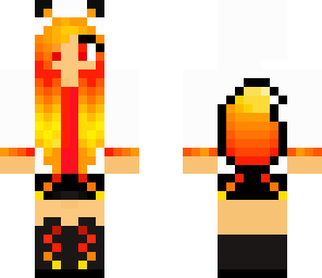 flame girl editt