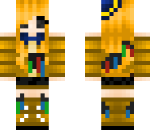 golden freddy fazbear girl