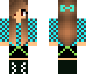 cute plad girl skin misskitty 