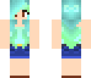 blue hair summer2