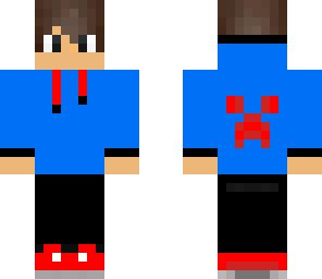 teenage boy in blue jacket