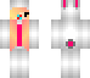 chidi girl in a bunny onsie