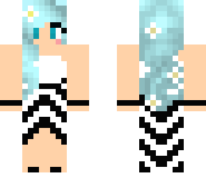 blue hair girl