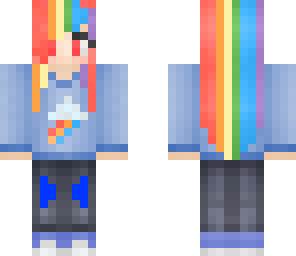 rainbow girl