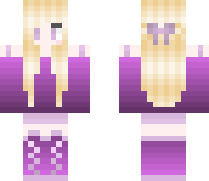 purple girl