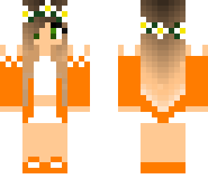 lei's flower orange