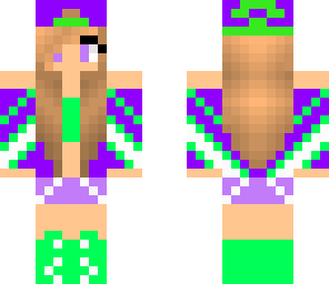 purple and green tomboy