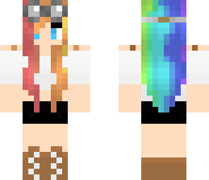 rainbow girl