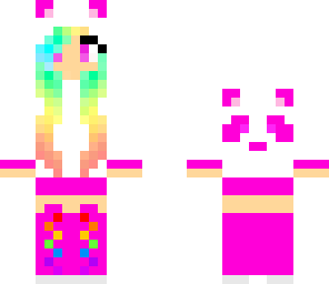 pink panda girl