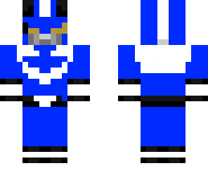 blue custom power ranger