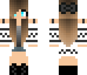 edit of casual girl
