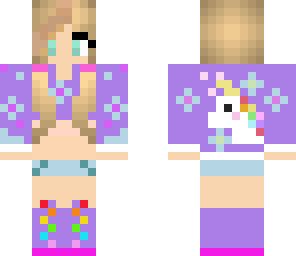 unicorn girl edit