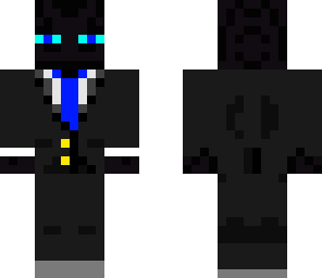 blue tux enderman