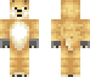 think's gloves on a doge