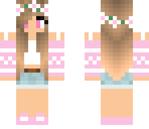 cute pink girl