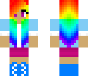 rainbow dash girl